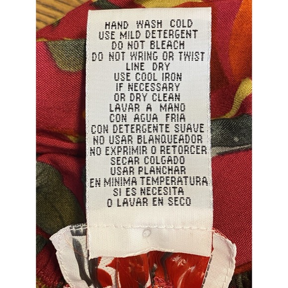 Vintage R&K Originals Womens Sundress Size 16 Floral Hawaii Tropical Beach VACA - Picture 9 of 15